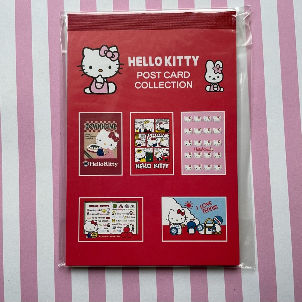 Sanrio Hello Kitty Vintage Post Card Set. 1998